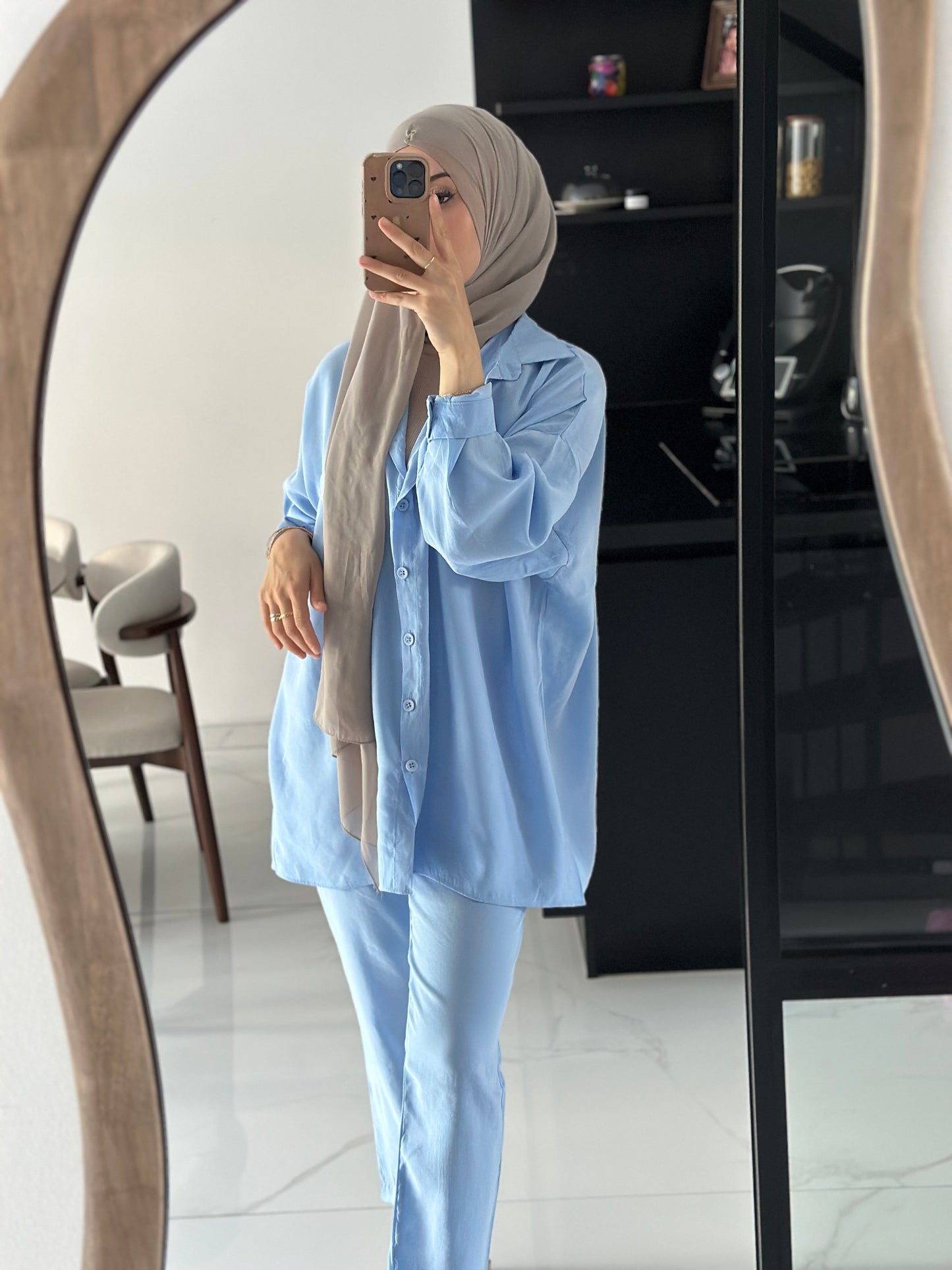 Set lora blau