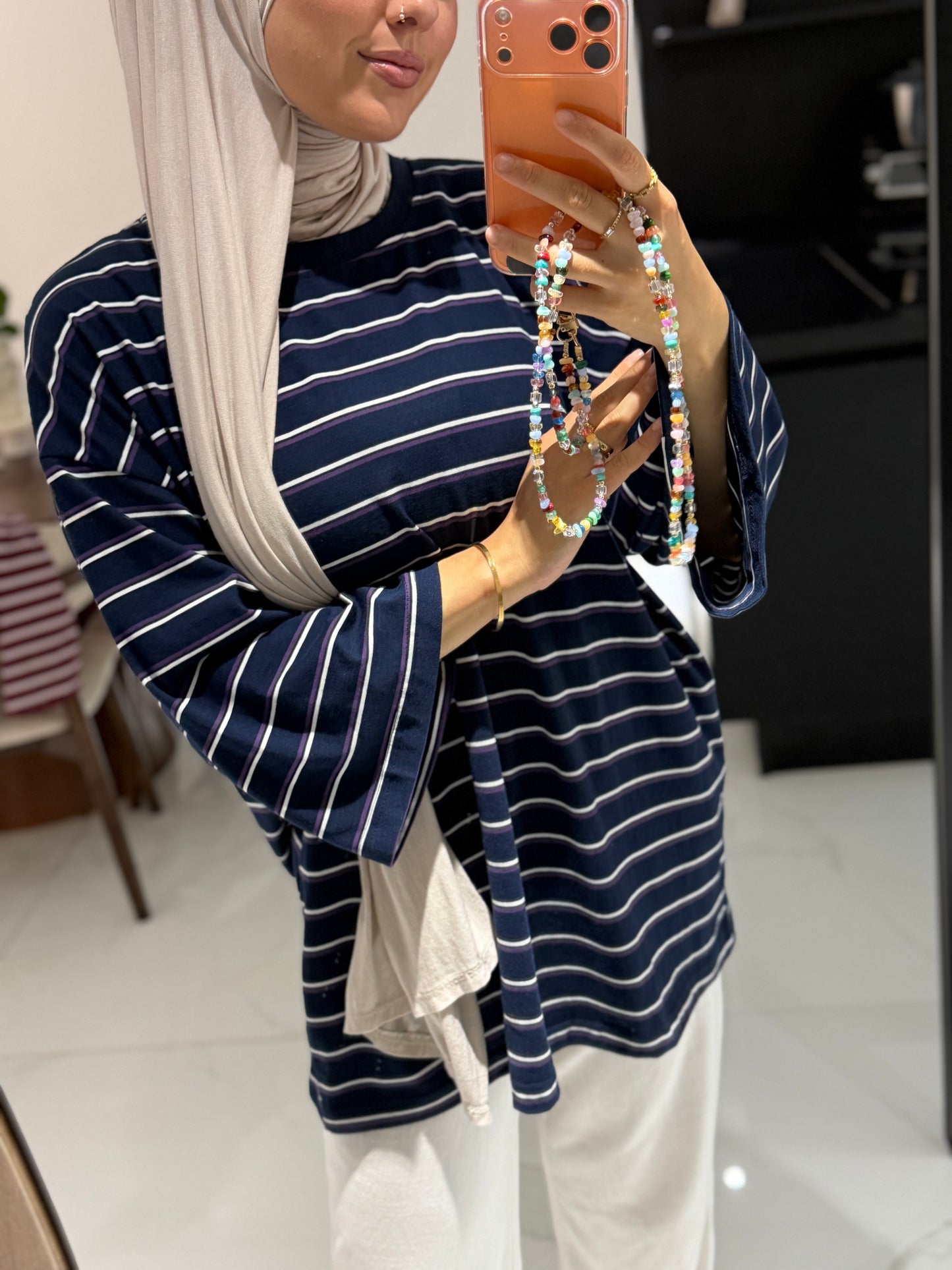 Basic Shirt dunkelblau