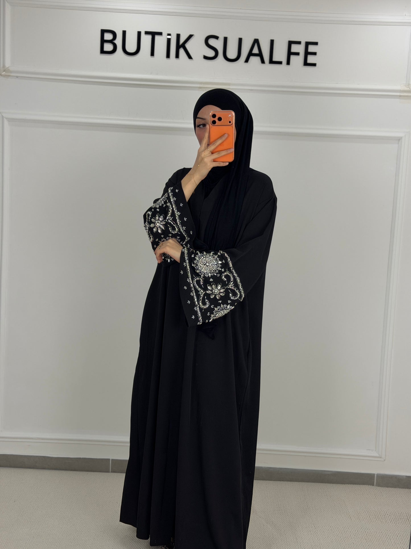 Abaya Najah schwarz