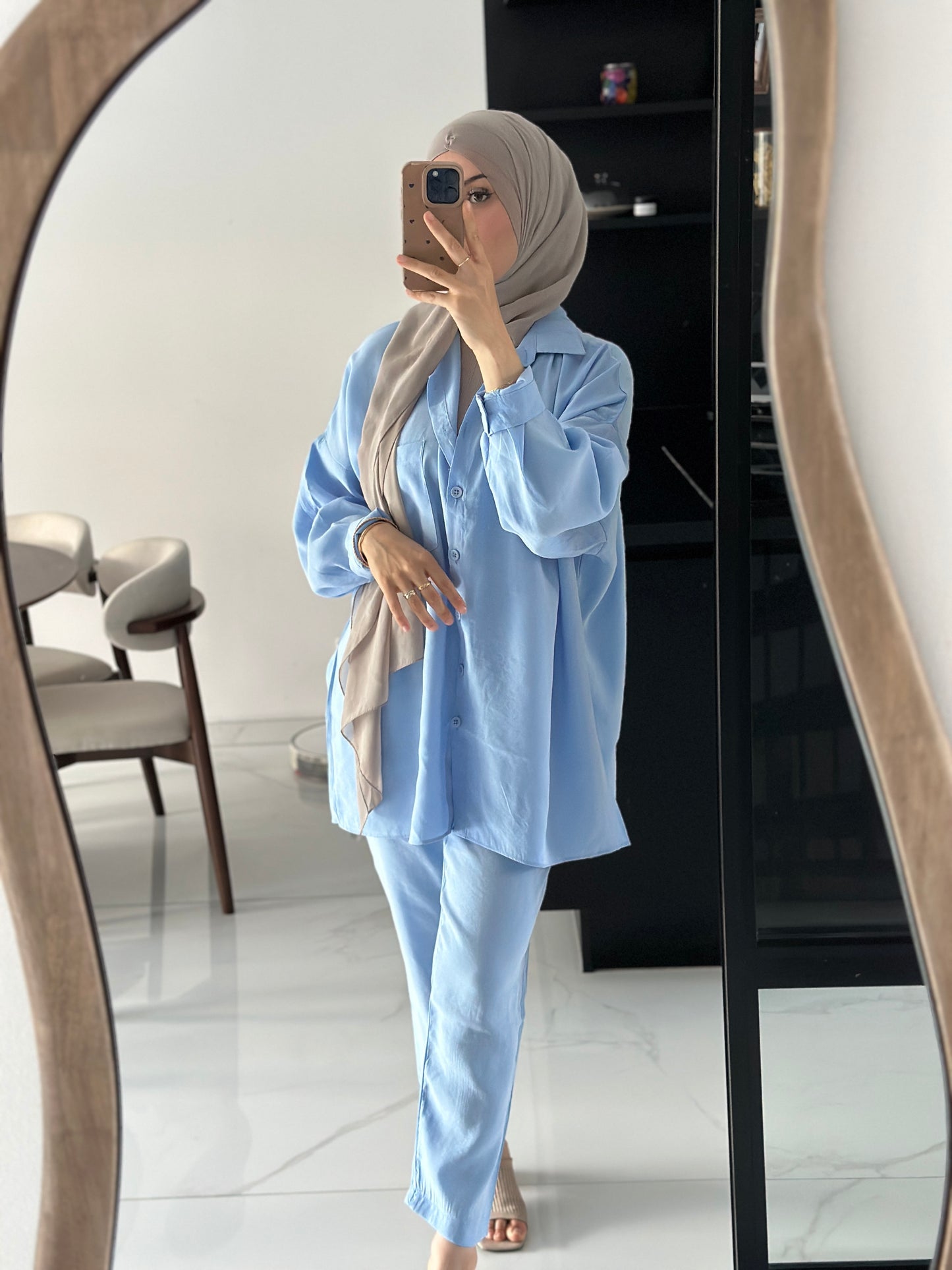 Set lora blau