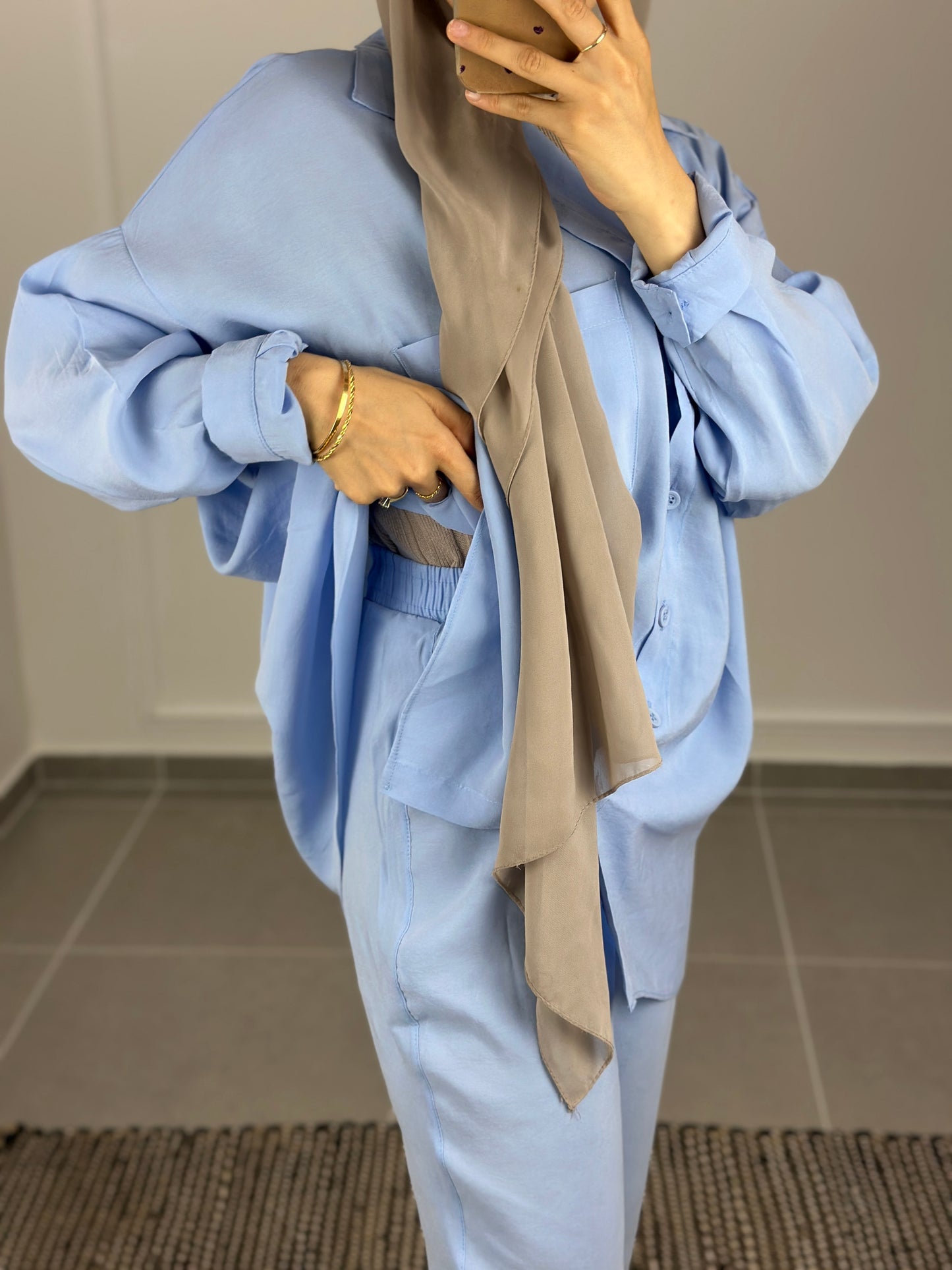 Set lora blau