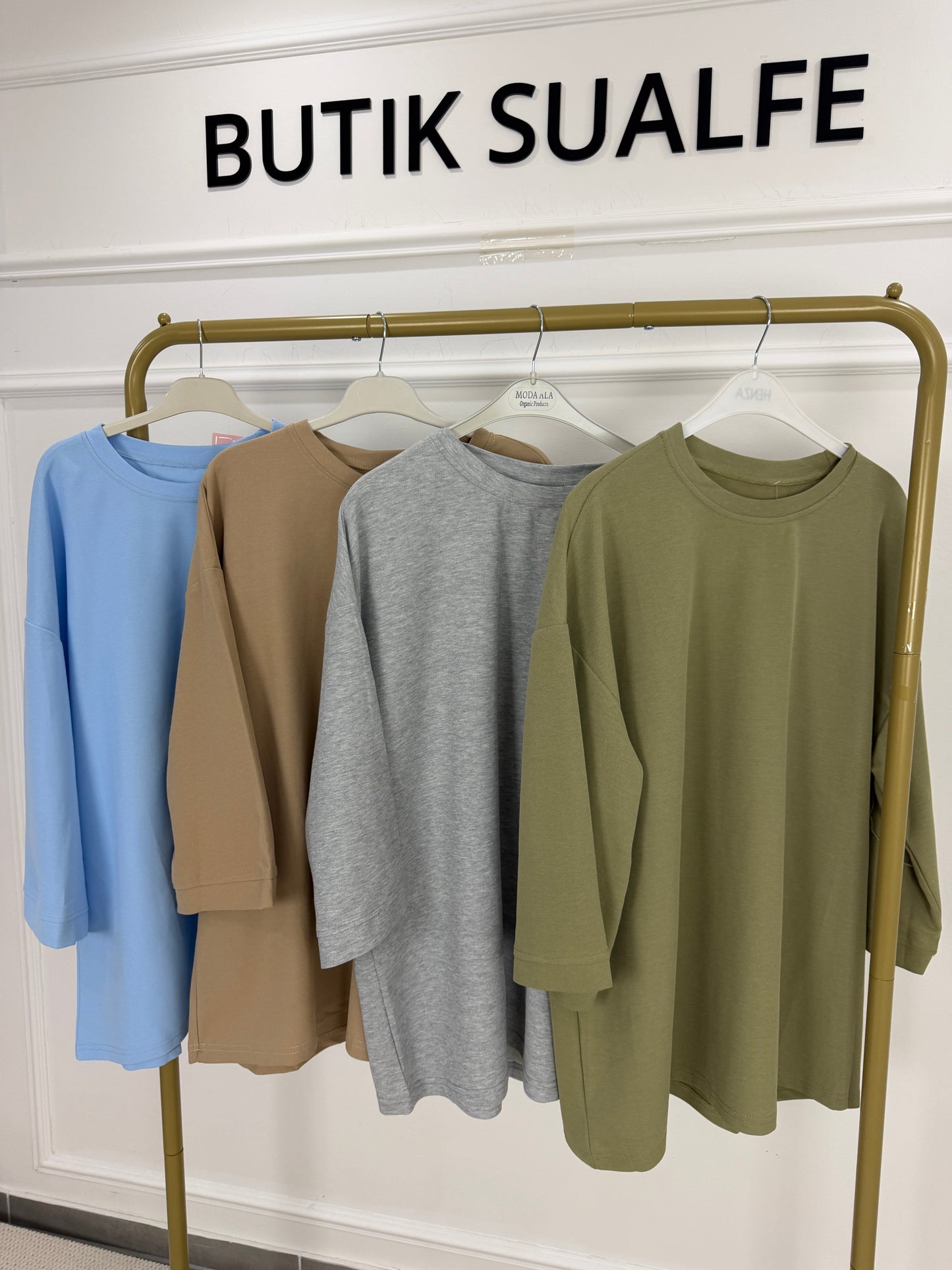 Basic shirt hellblau