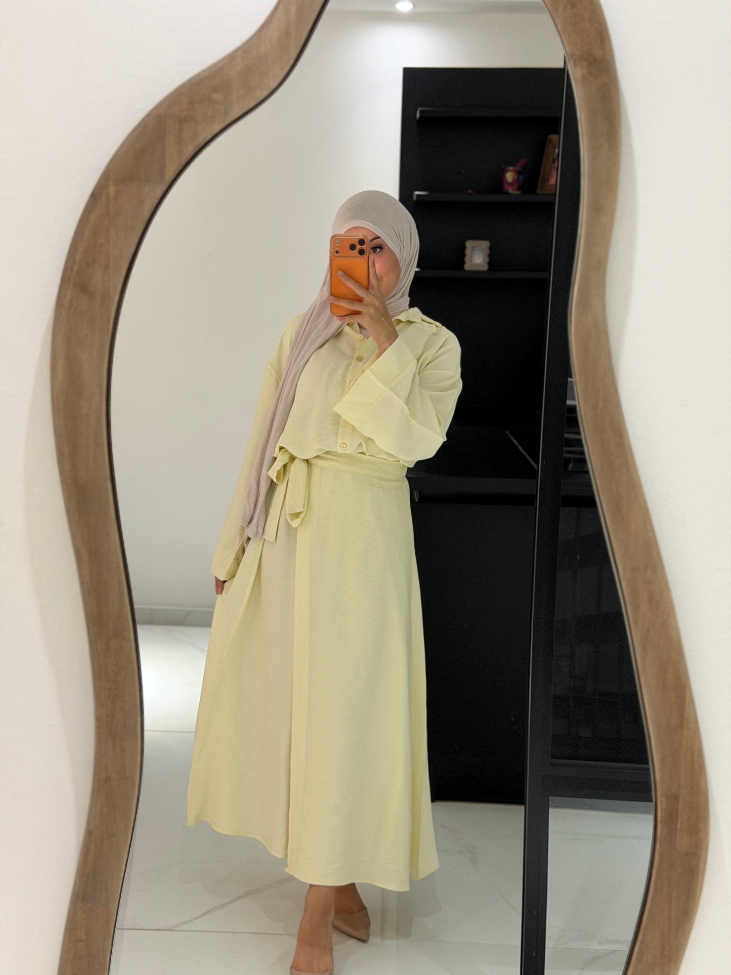 Set lina gelb