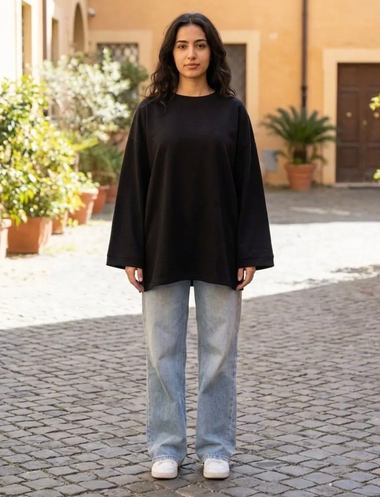 Basic Shirt schwarz