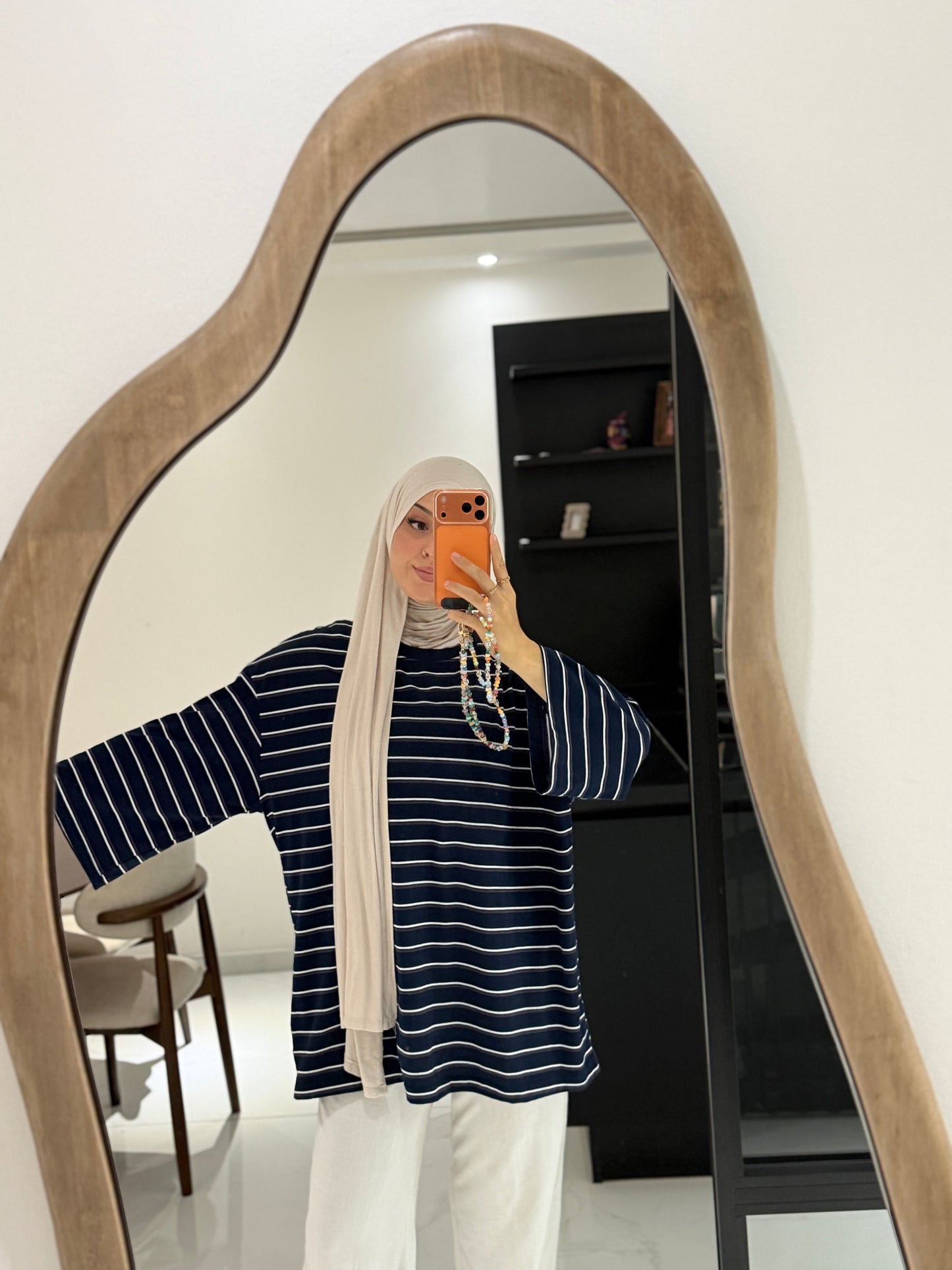 Basic Shirt dunkelblau