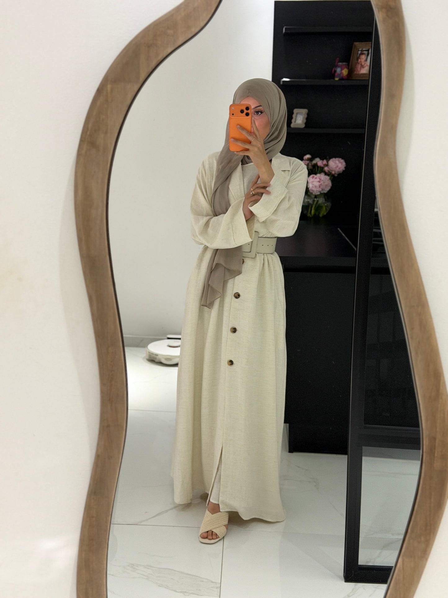 Blazerkleid mit Unterkleid