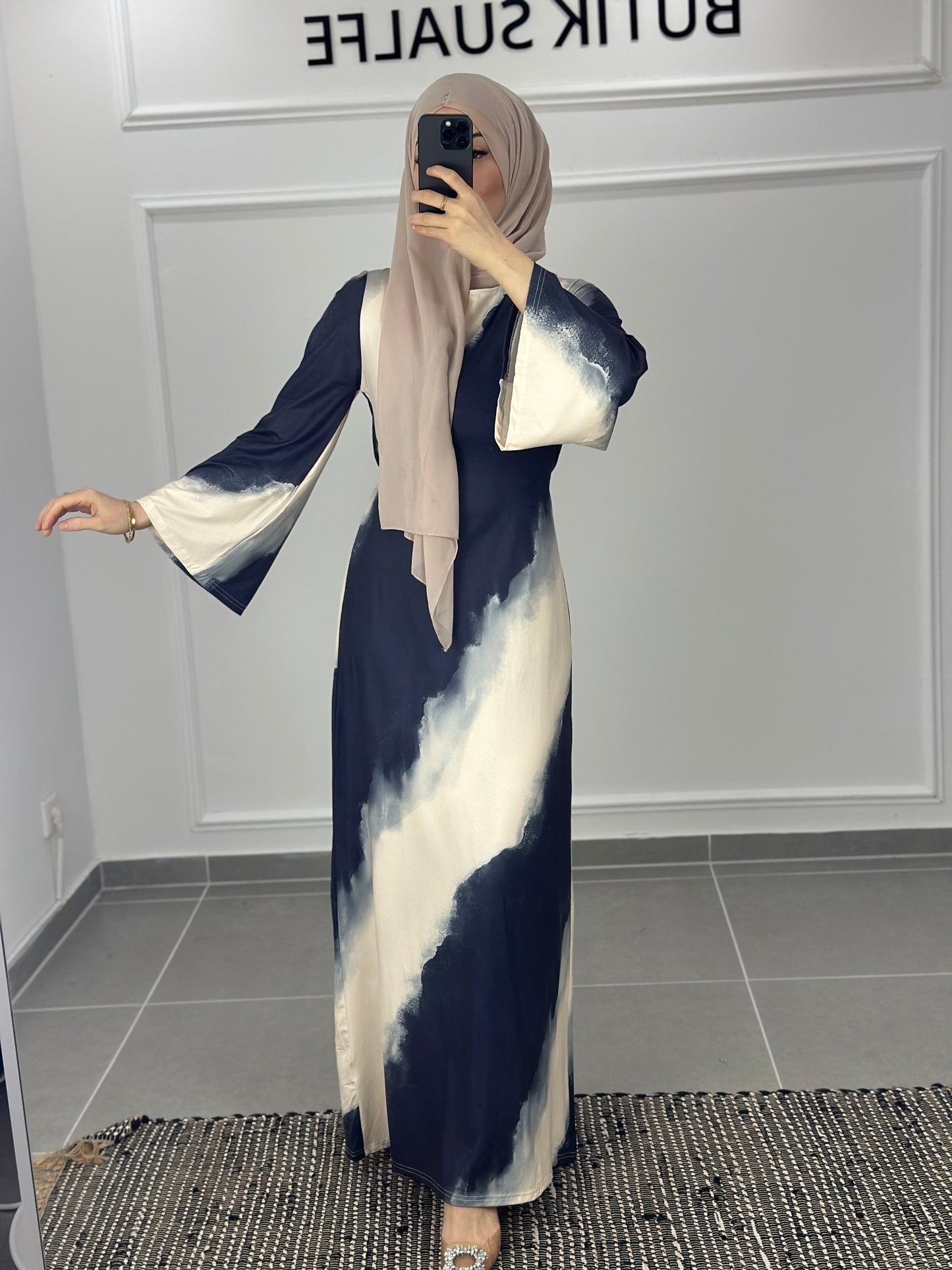 Kleid Hira - grau