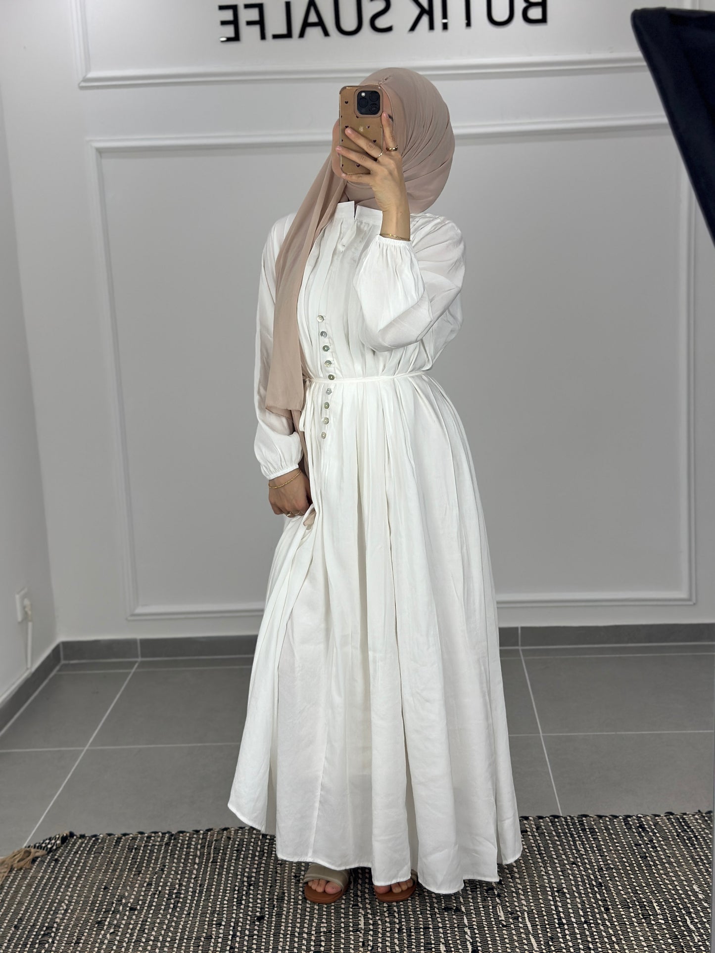 Kleid Mery weiß