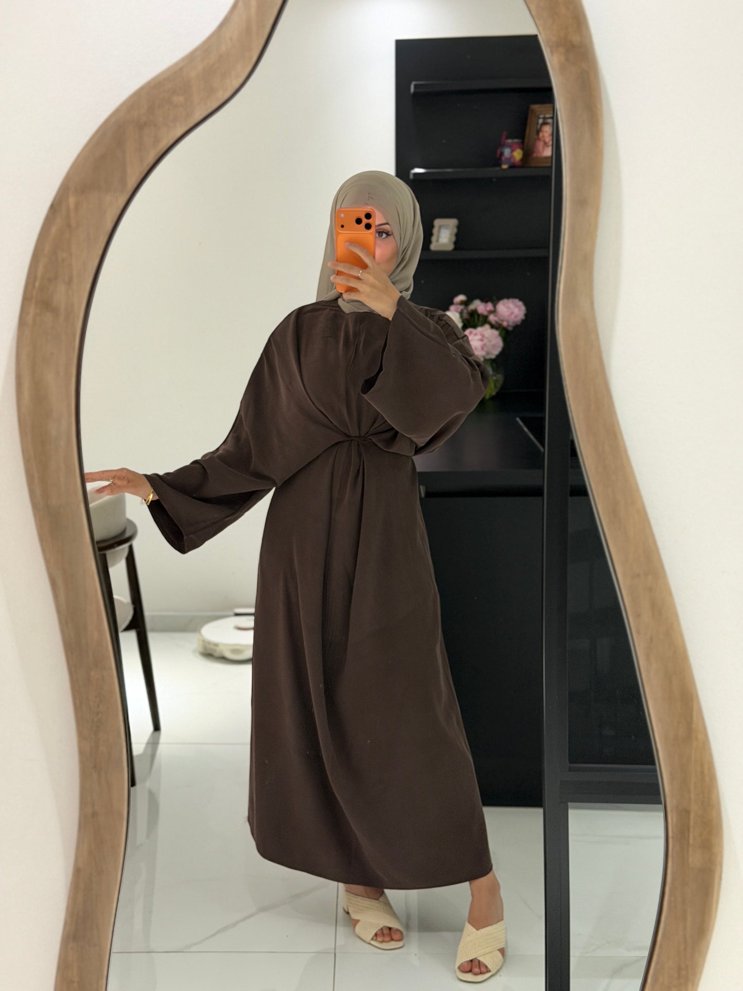 Kleid Doha braun