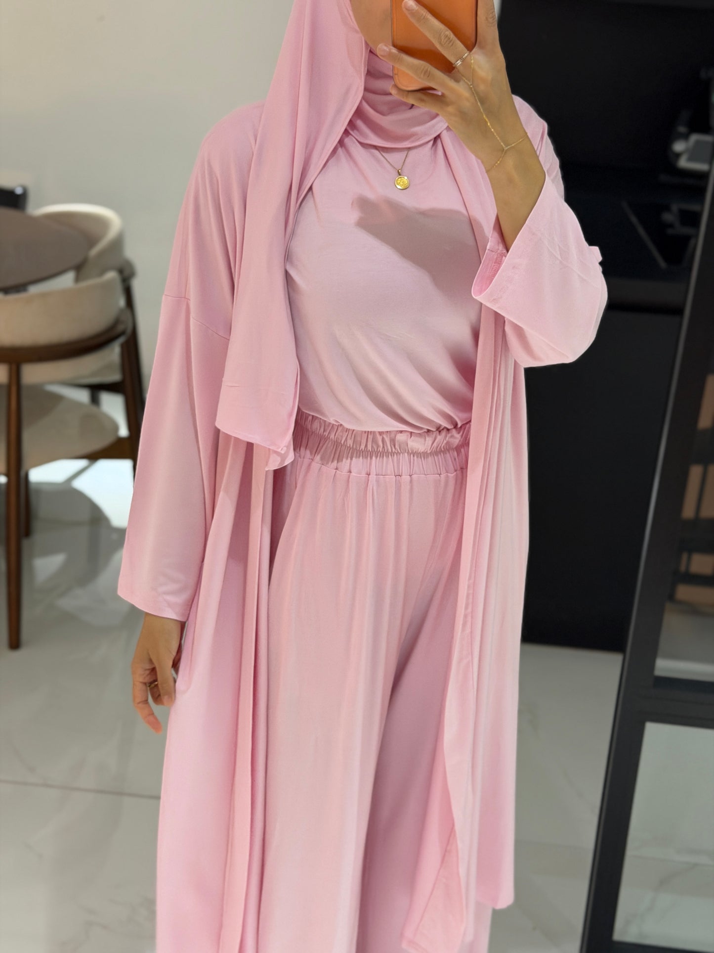 Set Meva rosa 4 tlg.