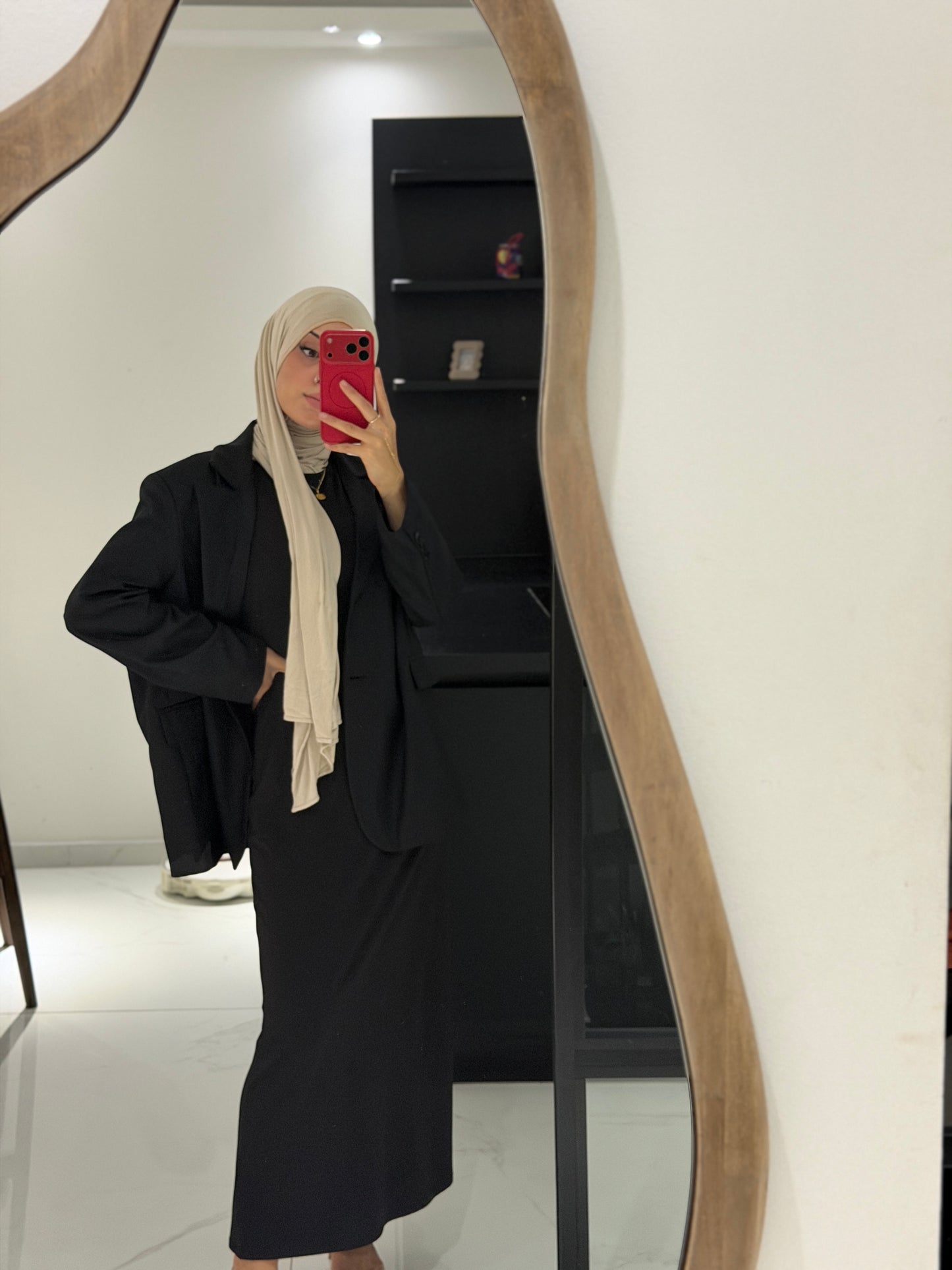 Oversize Blazer schwarz