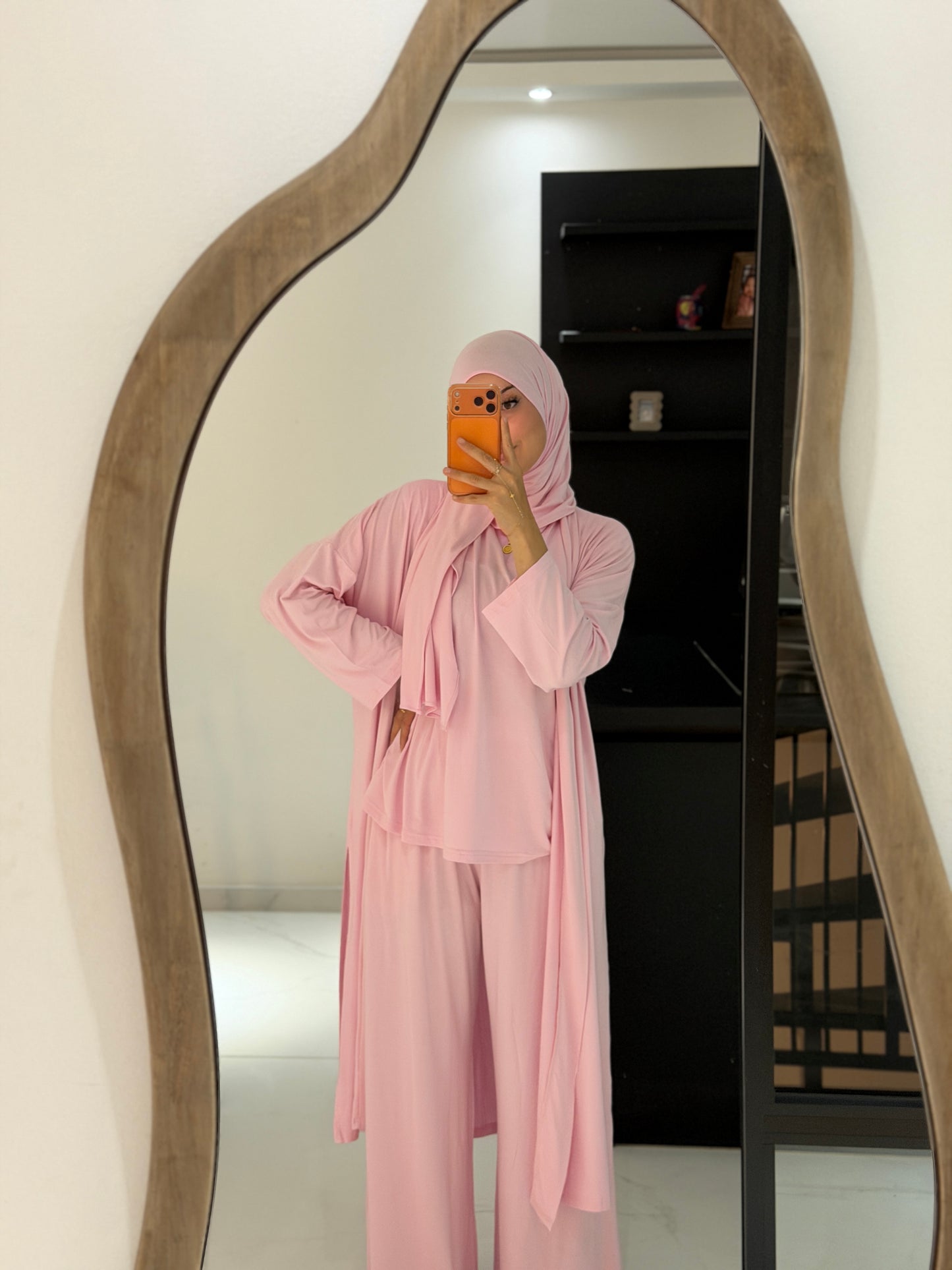 Set Meva rosa 4 tlg.