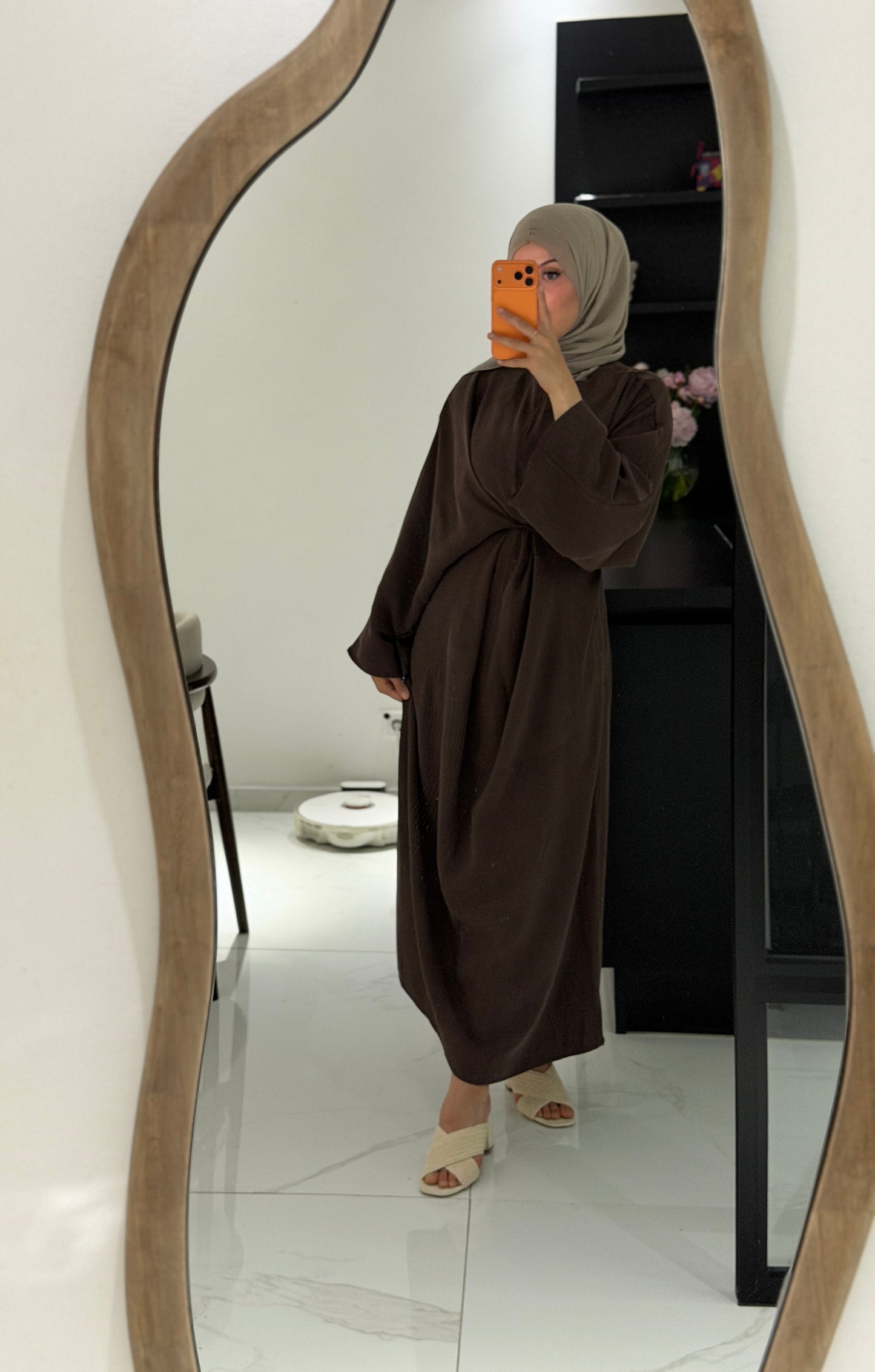 Kleid Doha braun