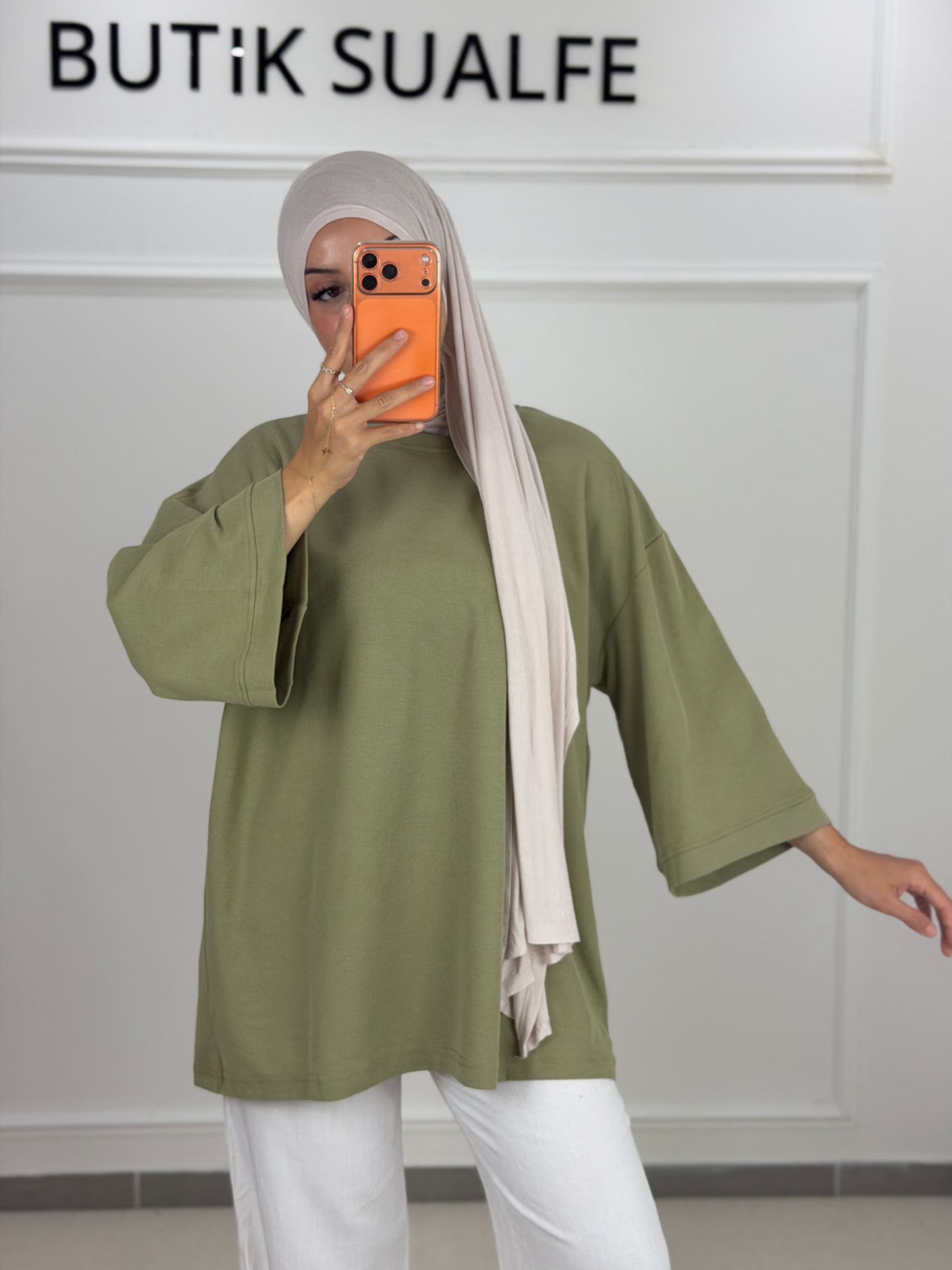 Basic shirt olive