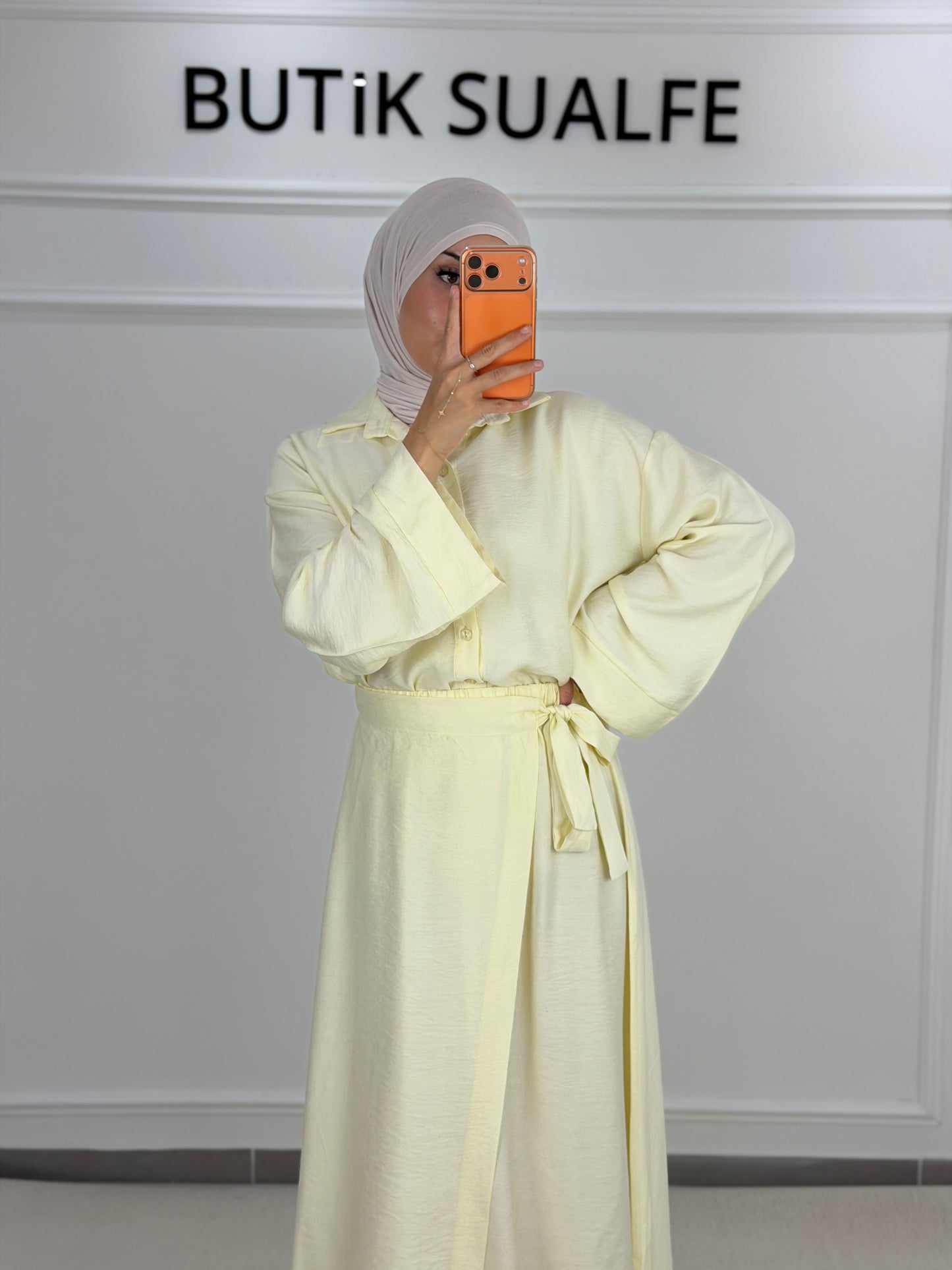 Set lina gelb