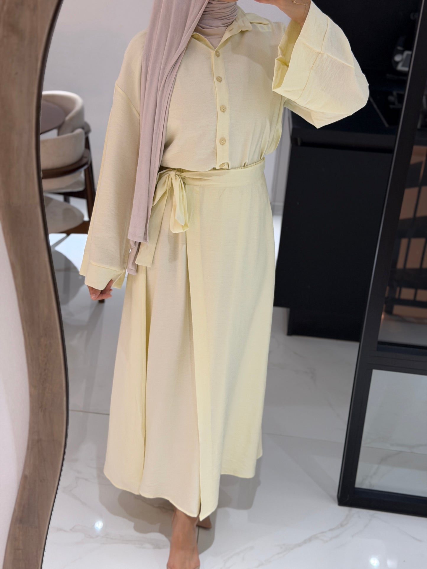 Set lina gelb