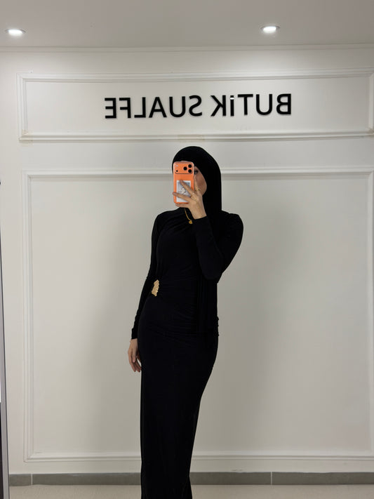 Kleid Rania schwarz