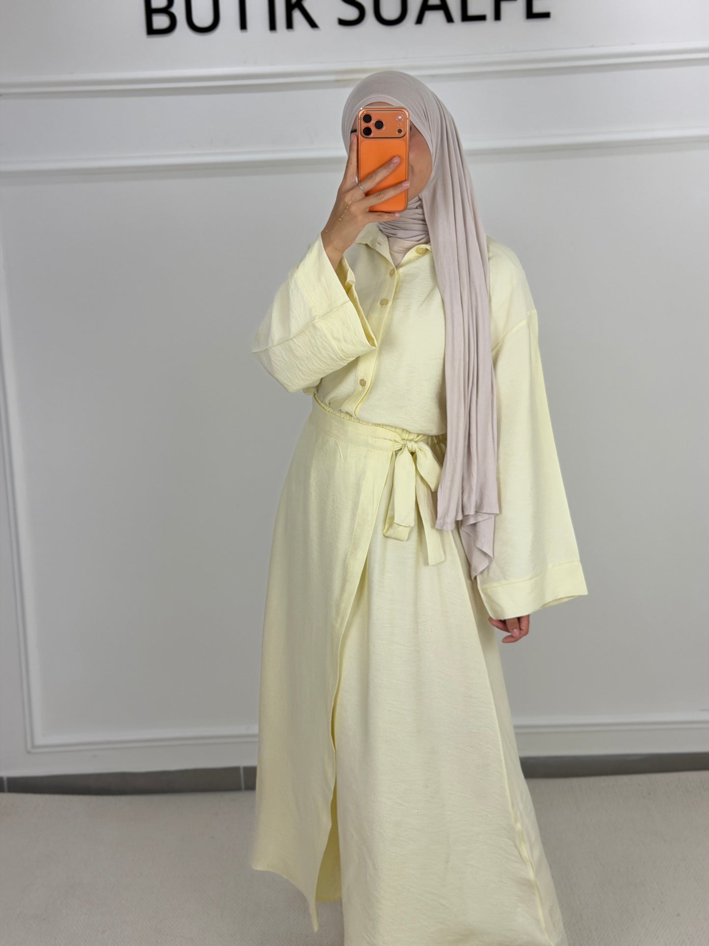 Set lina gelb