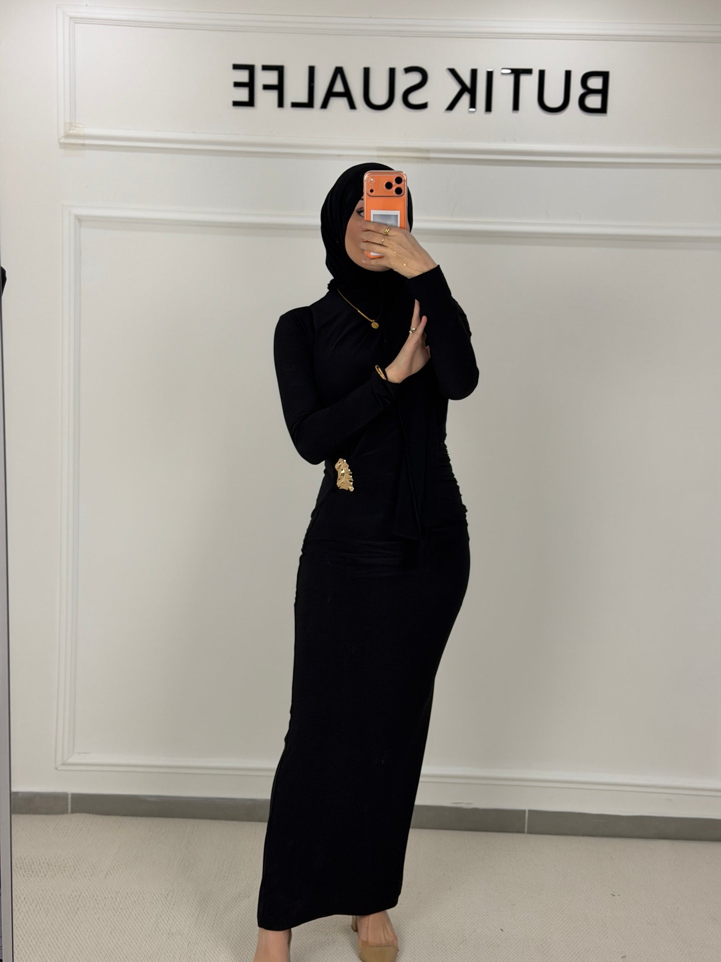 Kleid Rania schwarz