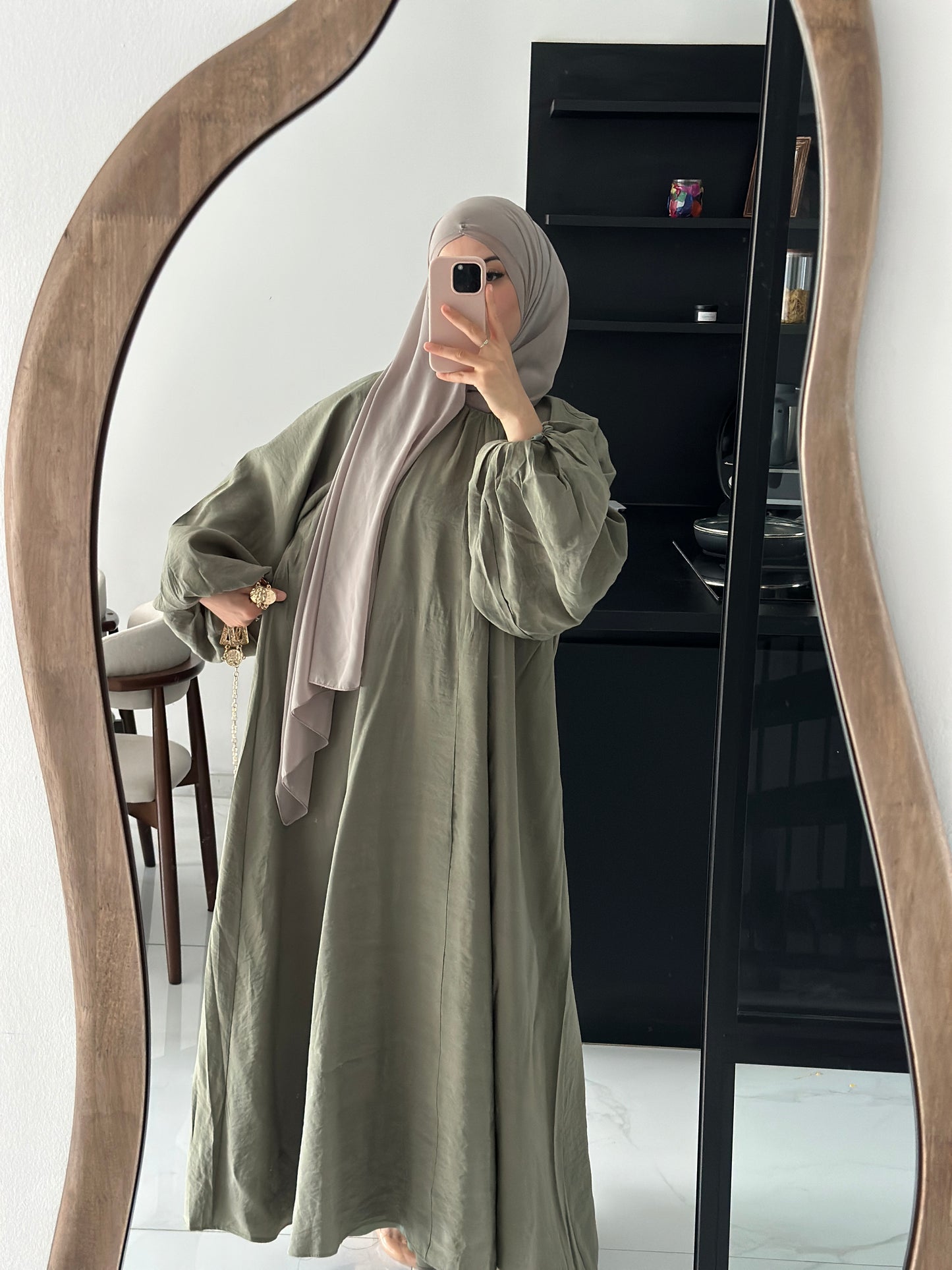 Kleid Zaina kakhi
