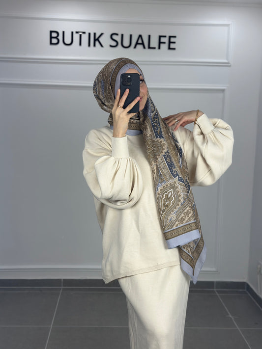 Hijab GRAU