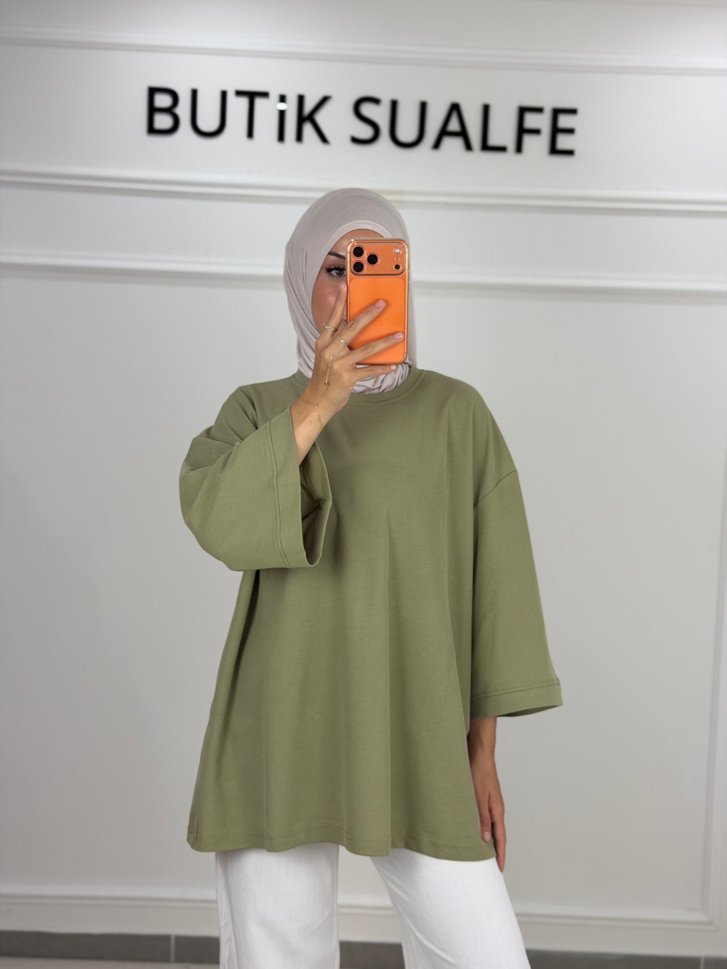 Basic shirt olive