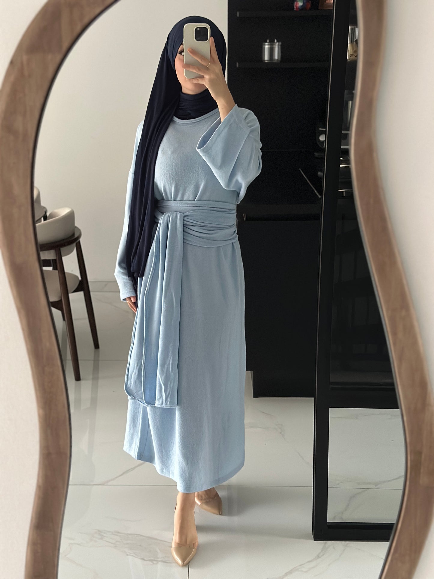 Kleid Amara Babyblau