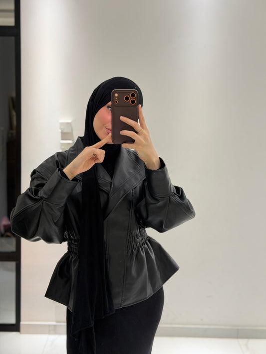 Lederjacke