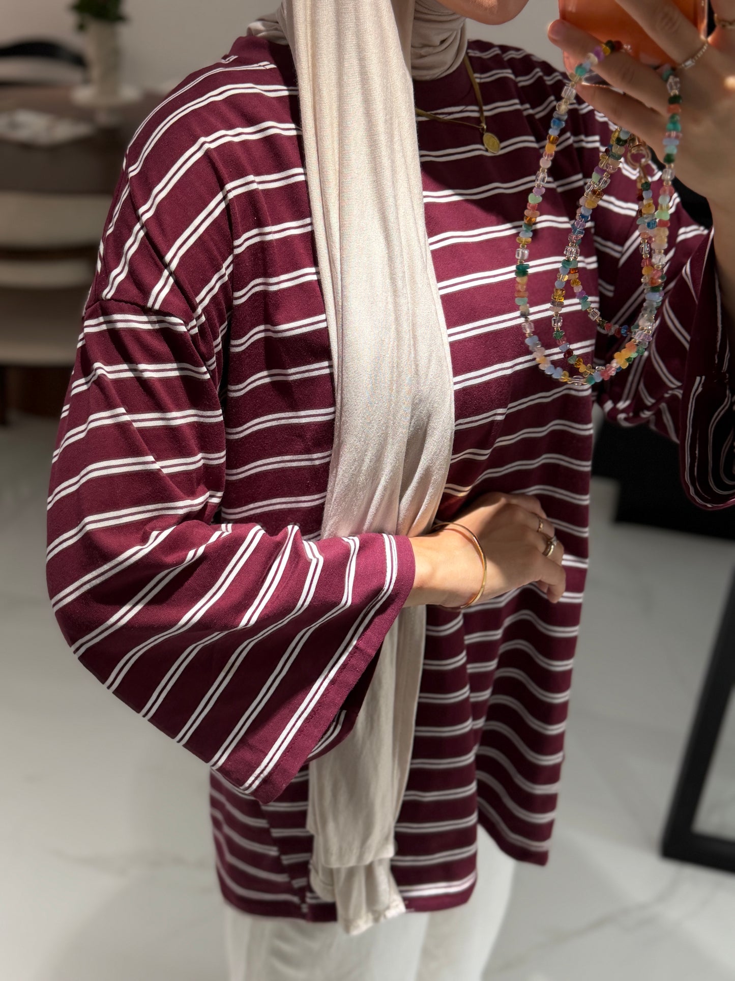 Basic shirt bordeaux