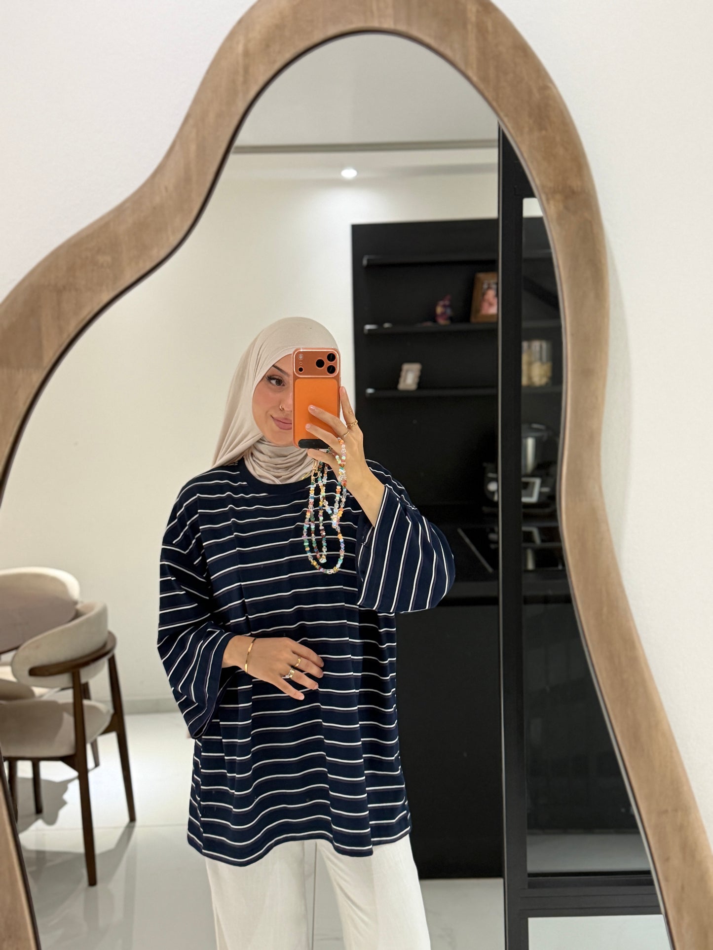 Basic Shirt dunkelblau