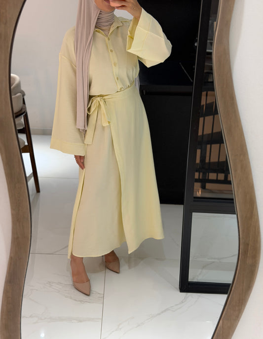 Set lina gelb