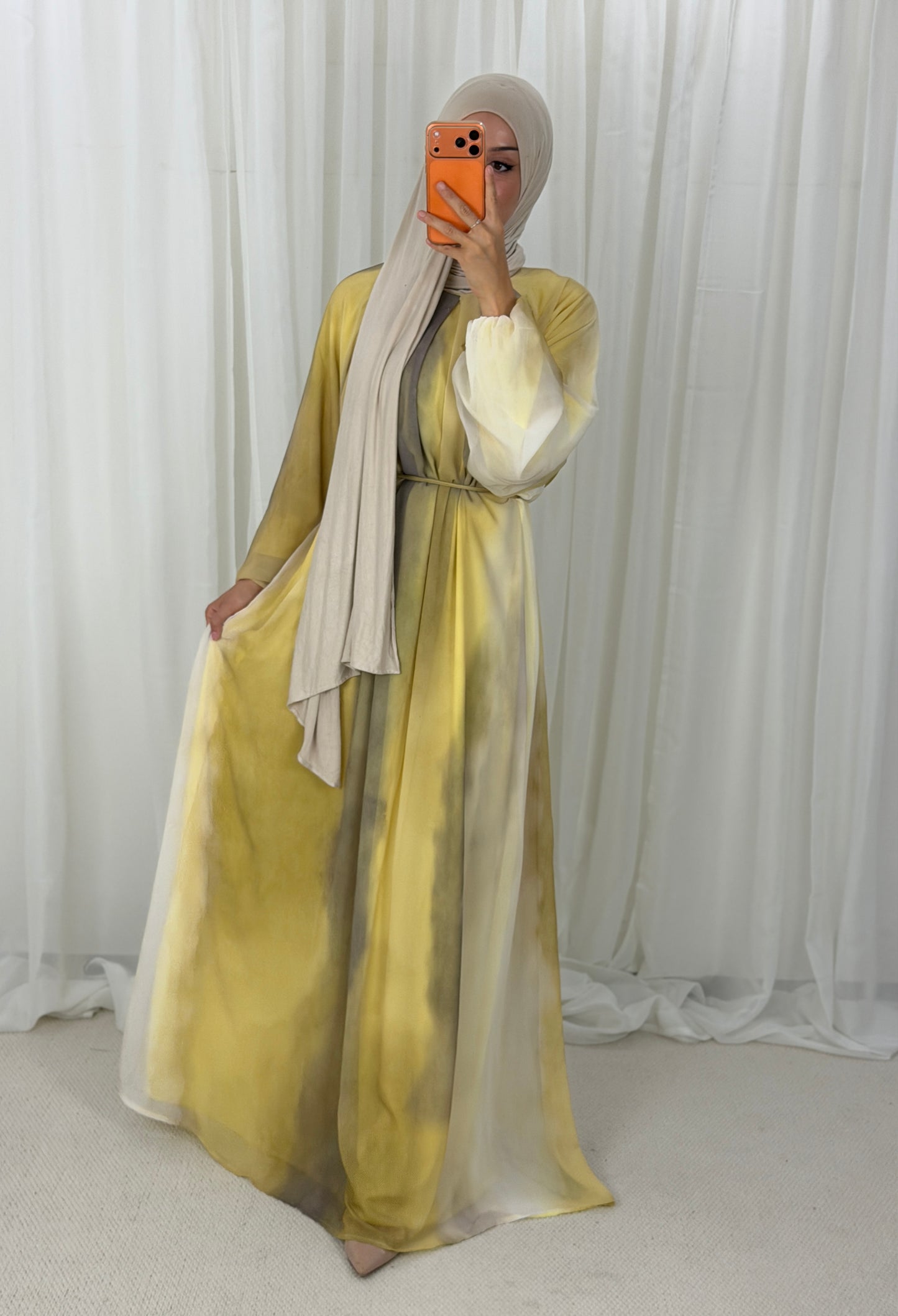 Kleid Daisy gelb
