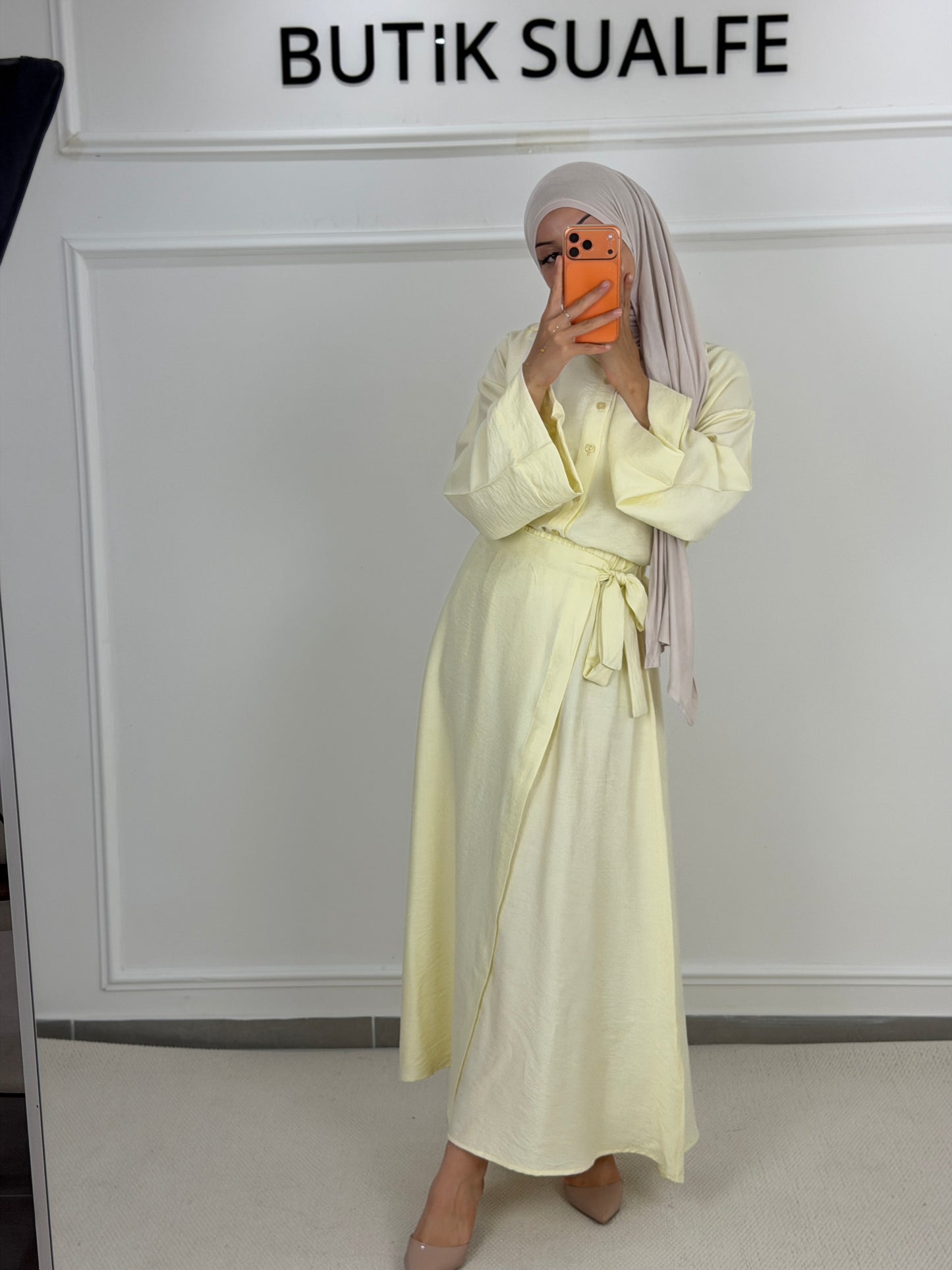 Set lina gelb