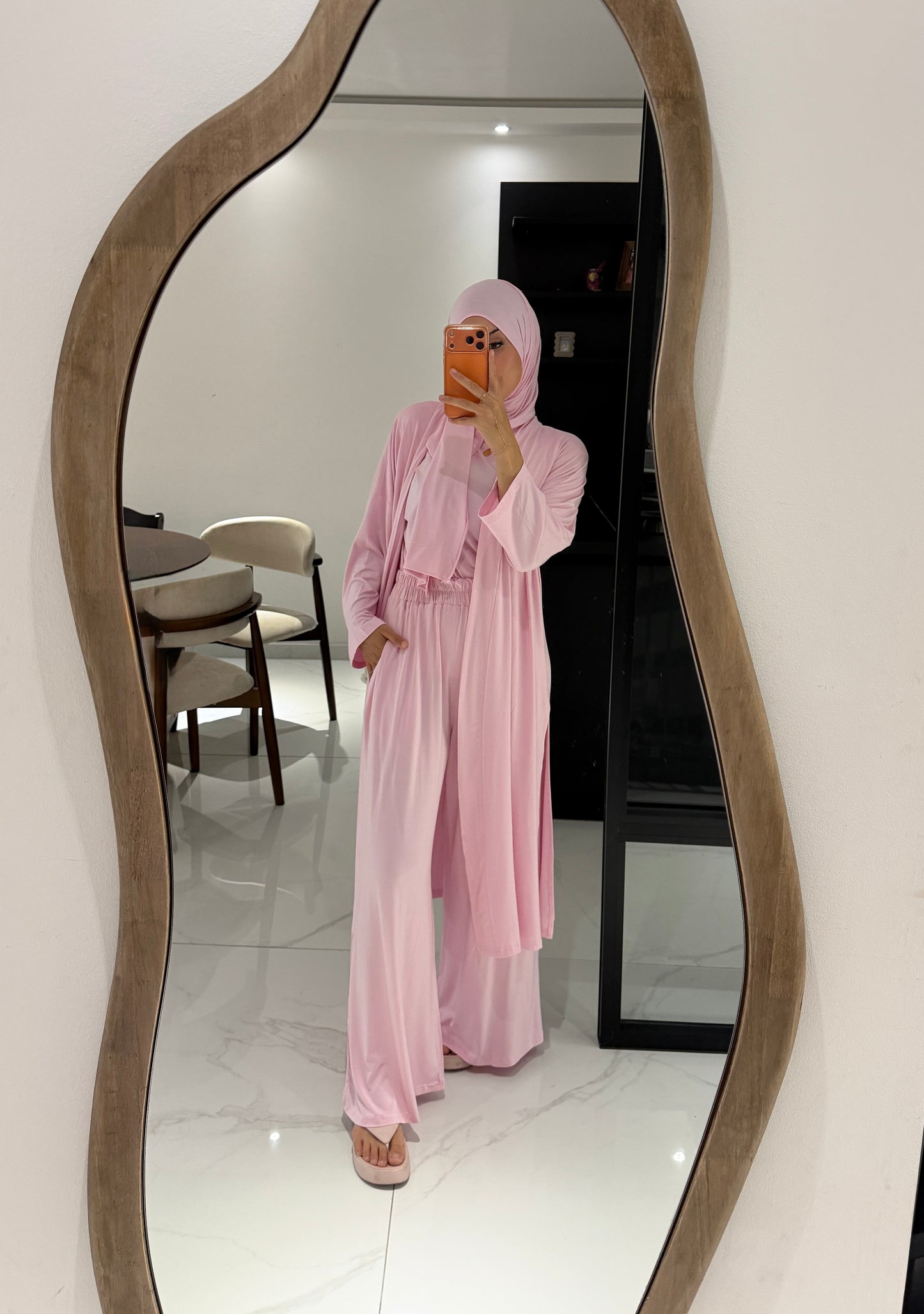 Set Meva rosa 4 tlg.