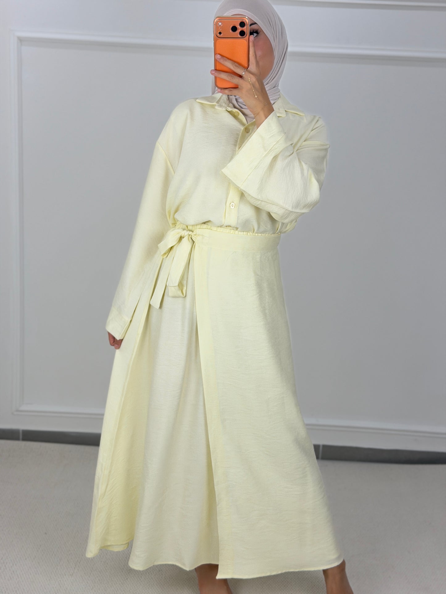 Set lina gelb