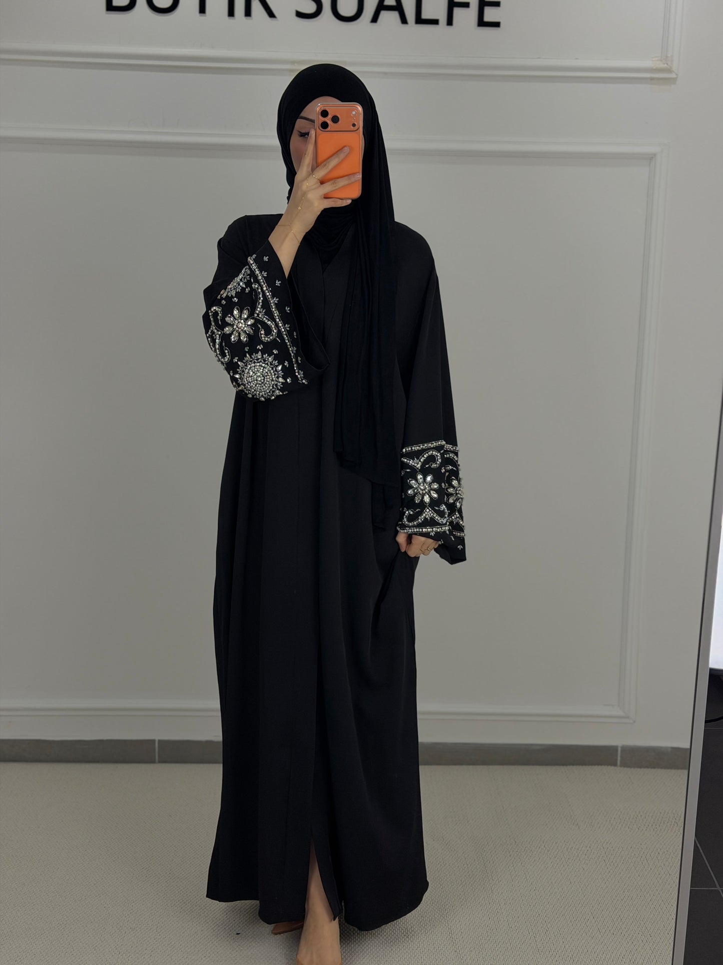 Abaya Najah schwarz