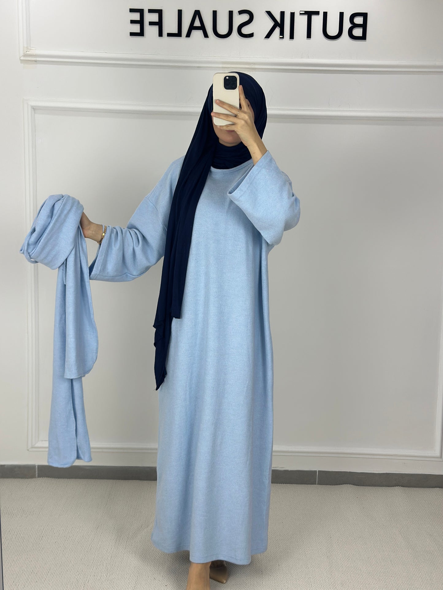 Kleid Amara Babyblau