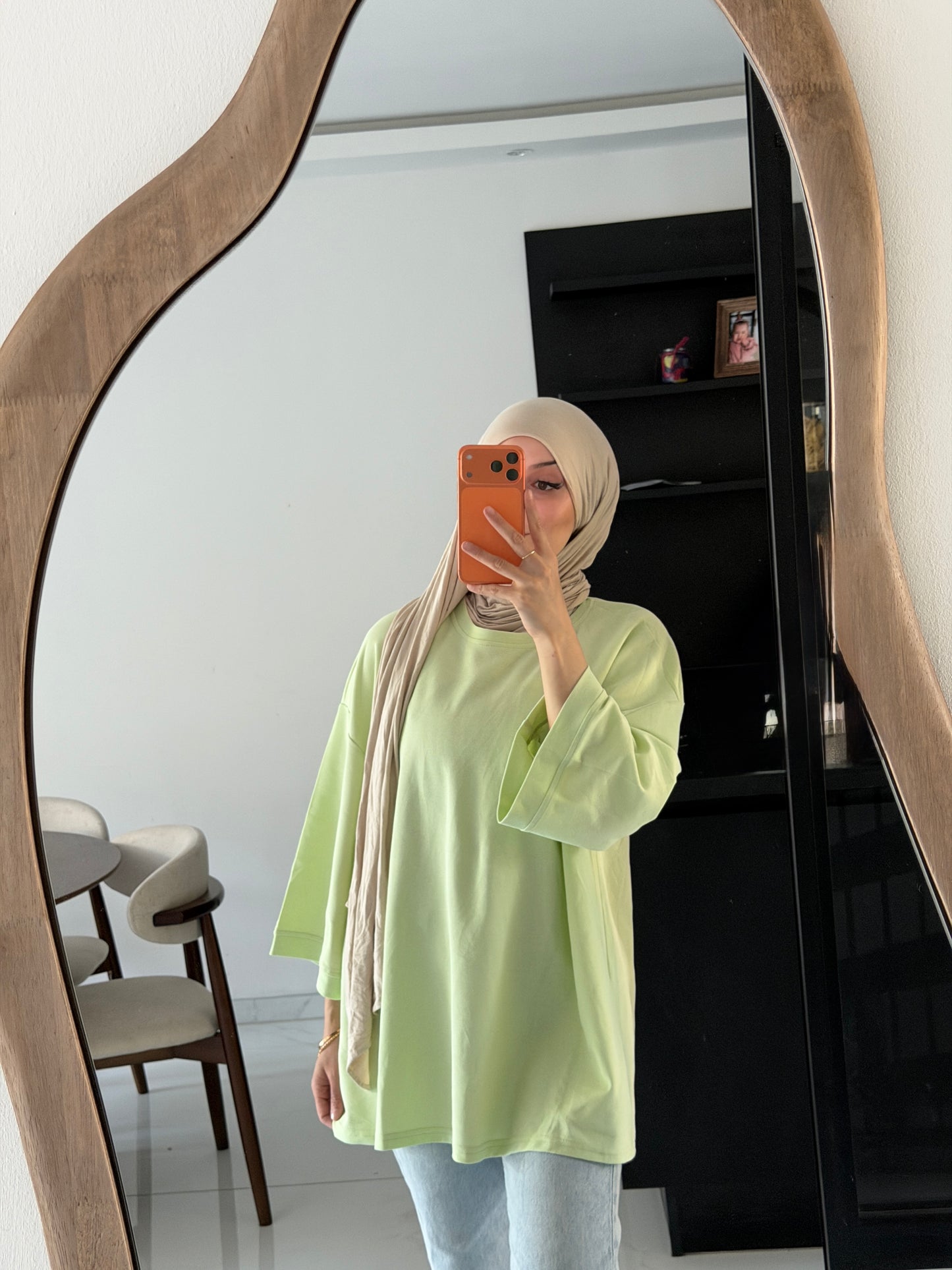 Basic shirt hellgrün