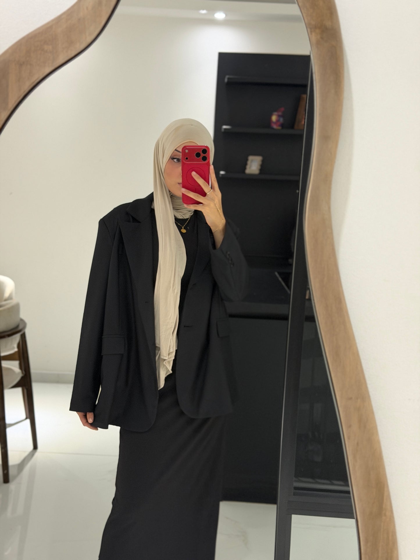 Oversize Blazer schwarz