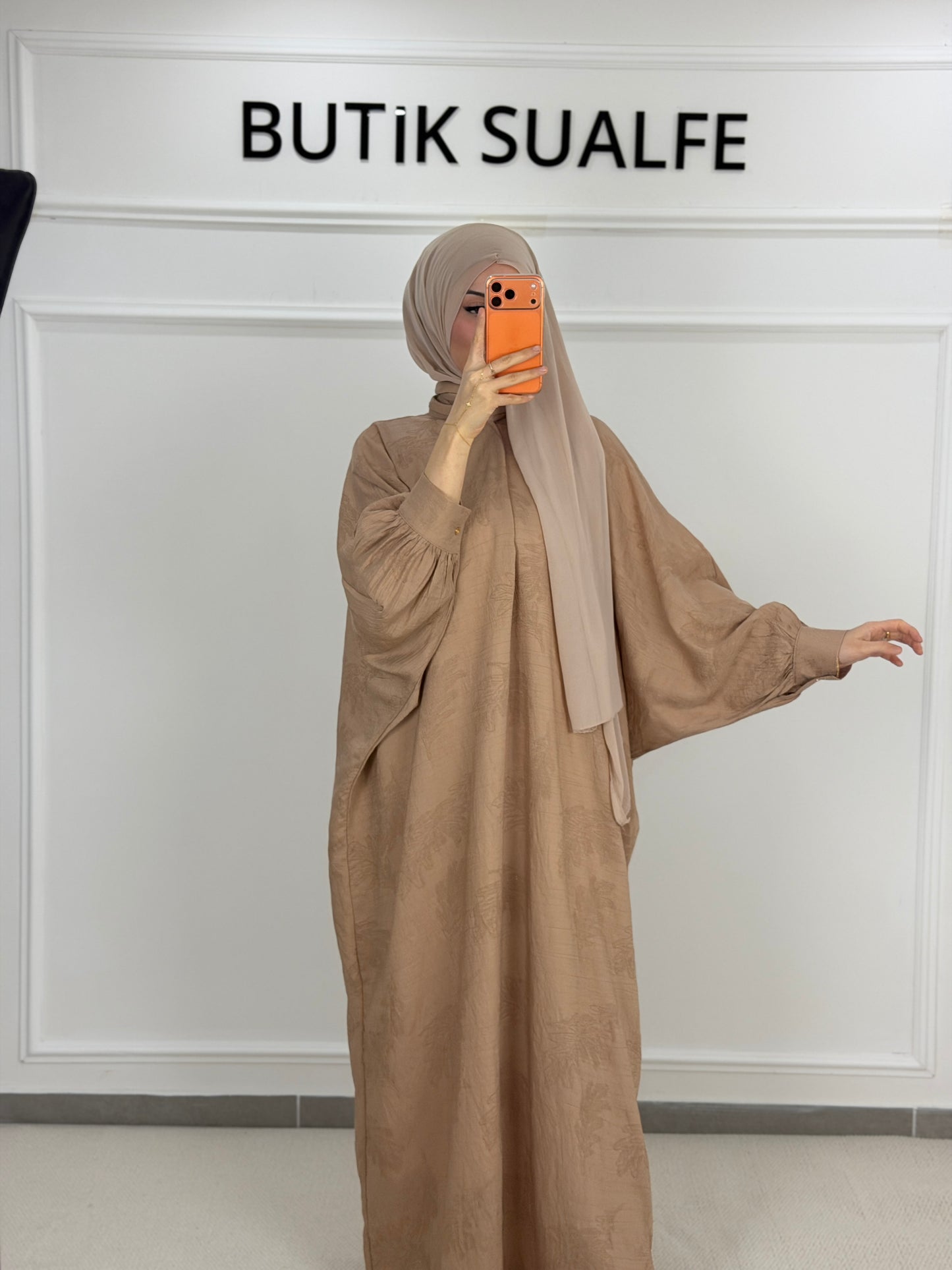 Kleid Aurora beige