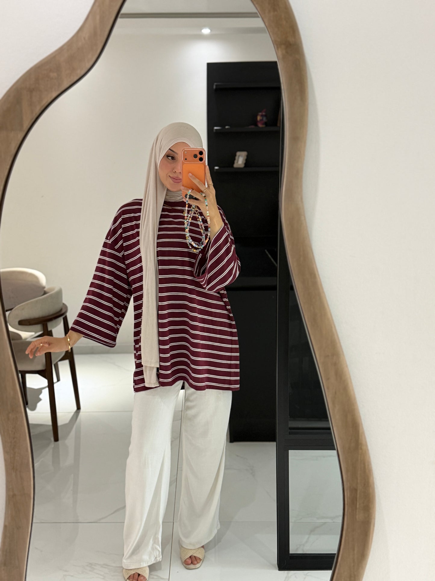 Basic shirt bordeaux