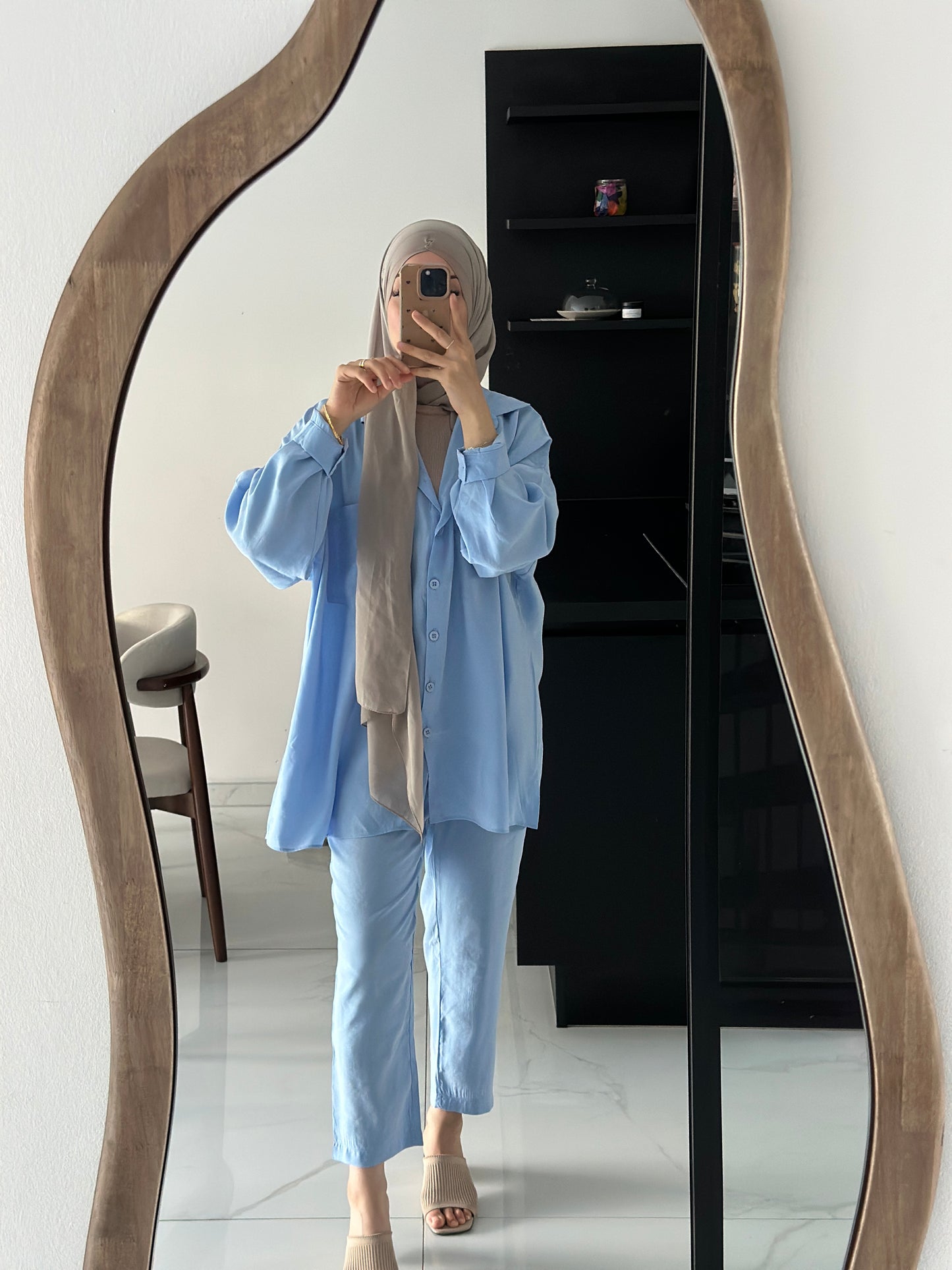 Set lora blau